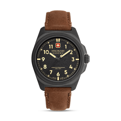 Swiss Military Hanowa Fieldmaster SMWGA0003940 Herren • Saphirglas • 10 ATM Wasserdicht