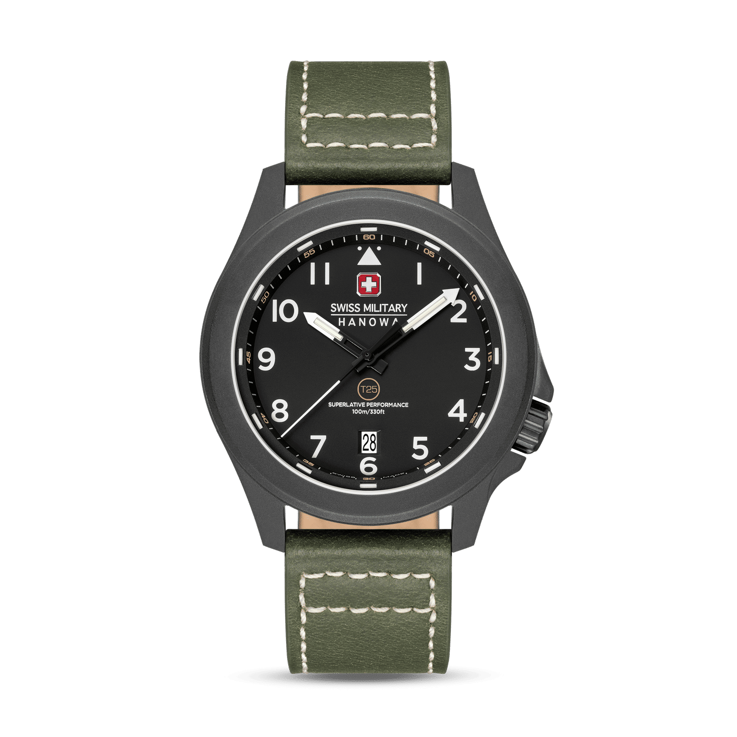 Swiss Military Hanowa Fieldmaster SMWGB0005240 Herren • Tritium-Leuchtröhren • Saphirglas Swiss Made