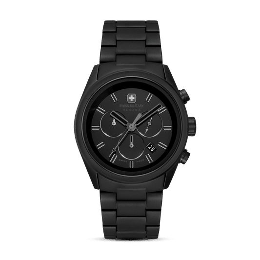 Swiss Military Hanowa Navalus Pro Chrono Stealth SMWGI0004230 Herren • Saphirglas • Chronograph 10 ATM