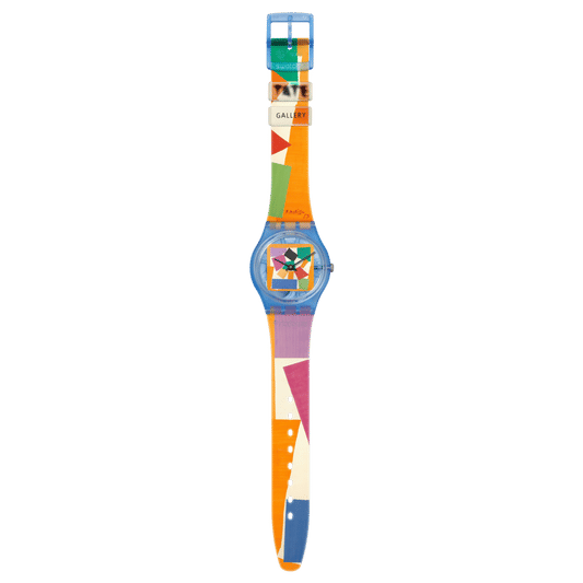 Swatch Originals Medium SO28Z127 Matisse's Snail Armbanduhr Transparent • Biosourced Gehäuse • Kunstdruck-Zifferblatt, Bild 3