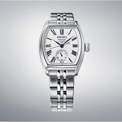 Seiko Presage SPB537J1 Herrenuhr • Automatikwerk mit Handaufzug • Emaille-Zifferblatt, Bild 3