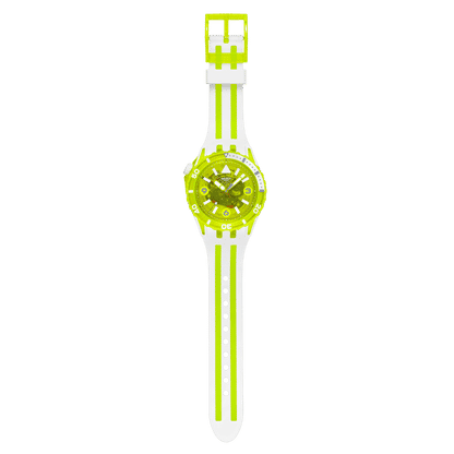 Swatch Scubaqua SSCU09J100 Herrenuhr Gelb • Bioceramic-Gehäuse • Leuchtzeiger mit Taucherdesign, Bild 4