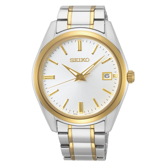 Seiko SUR312P1 Herrenuhr Silber • Saphirglas • 10 Bar Wasserdicht