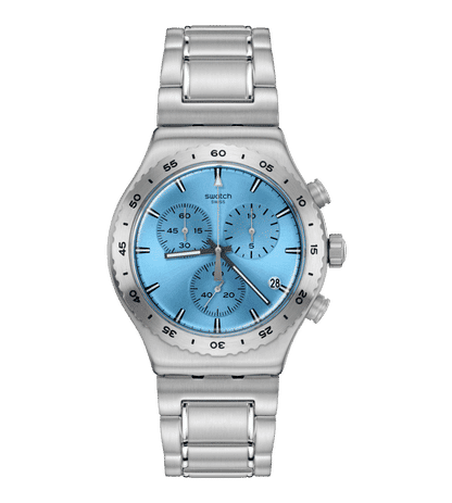 Swatch Irony Chrono New YVS528G Damen • Chronograph • Pfirsichfarben