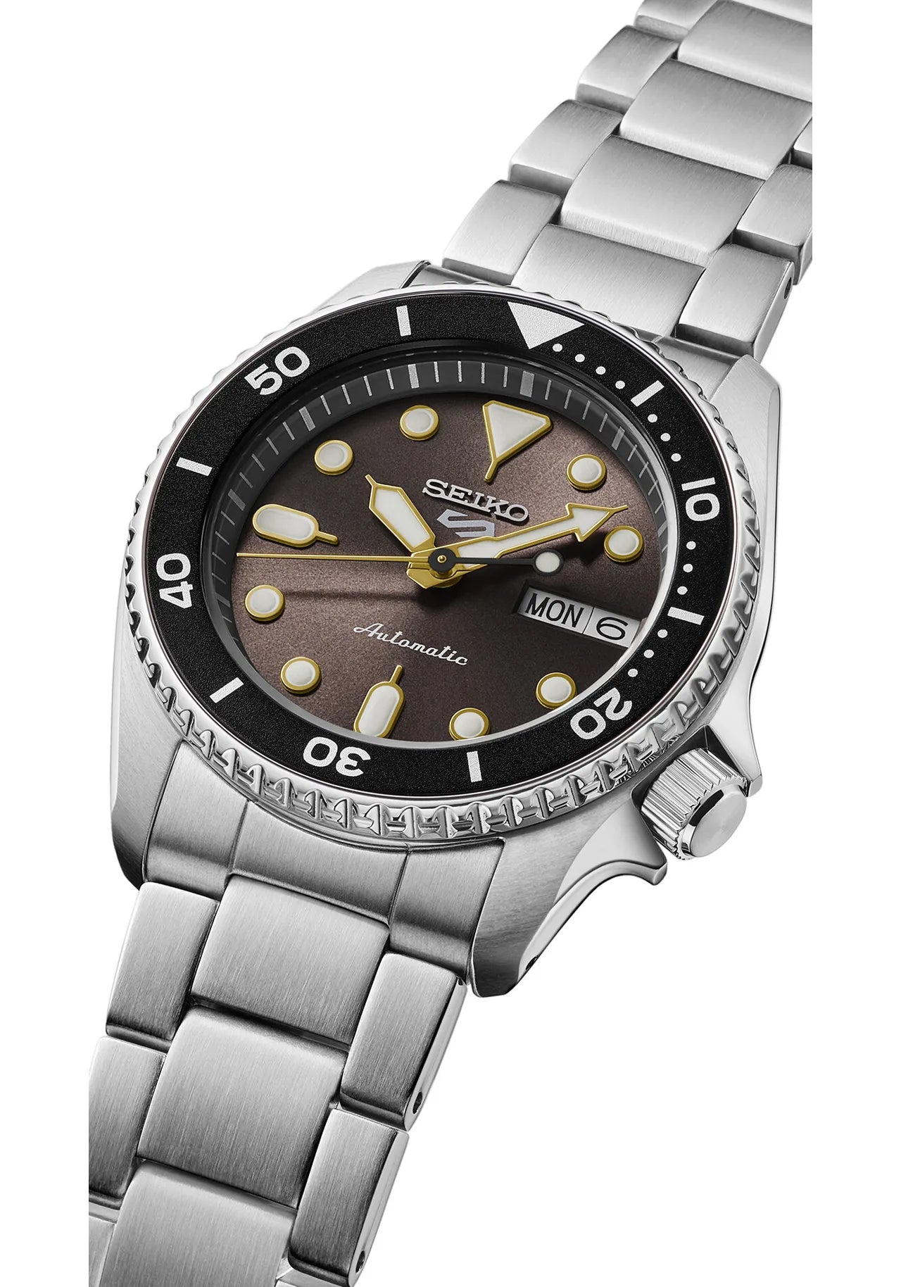Seiko 5 Sports SRPK29K1 Herrenuhr Schwarz • Automatikwerk Kaliber 4R36 • Hardlex-Glas, Bild 2