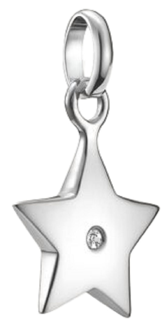 Thomas Sabo stjärnberlock i silver med vit sten