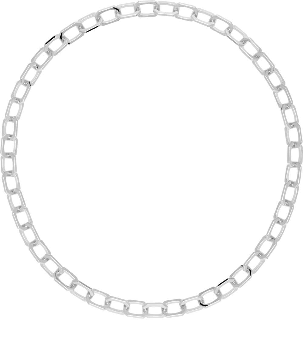 Halsband i 925 sterling silver med små länkade kedjor