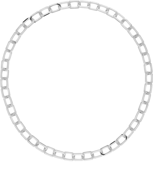 Halsband i 925 sterling silver med små länkade kedjor