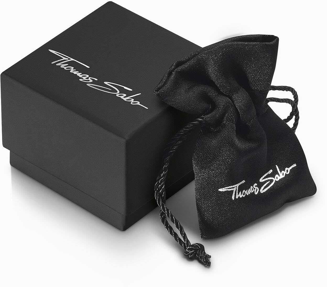 Thomas Sabo smyckeskrin och svart påse med dragsko