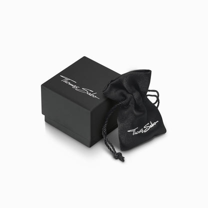 Smyckeskrin med Thomas Sabo-logotyp och svart smyckespåse