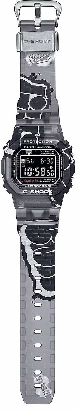 Casio G-Shock herrklocka med svart armband och öppet spänne