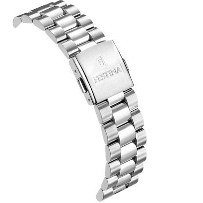 Festina Classic Swiss Made F20084/A Herren Armbanduhr Silber • Saphirglas • Schweizer Quarzwerk, Bild 3