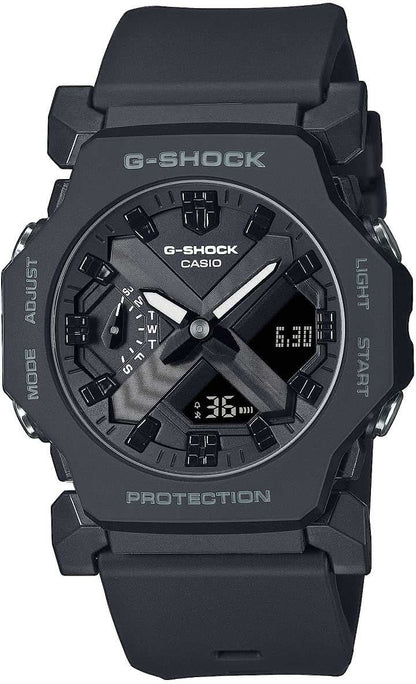 Casio G-Shock herrklocka med svart urtavla och gummiband