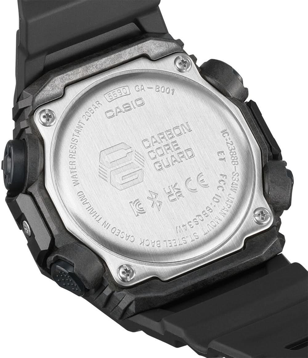 G-SHOCK herrklocka, boettlock i metall med graverade detaljer