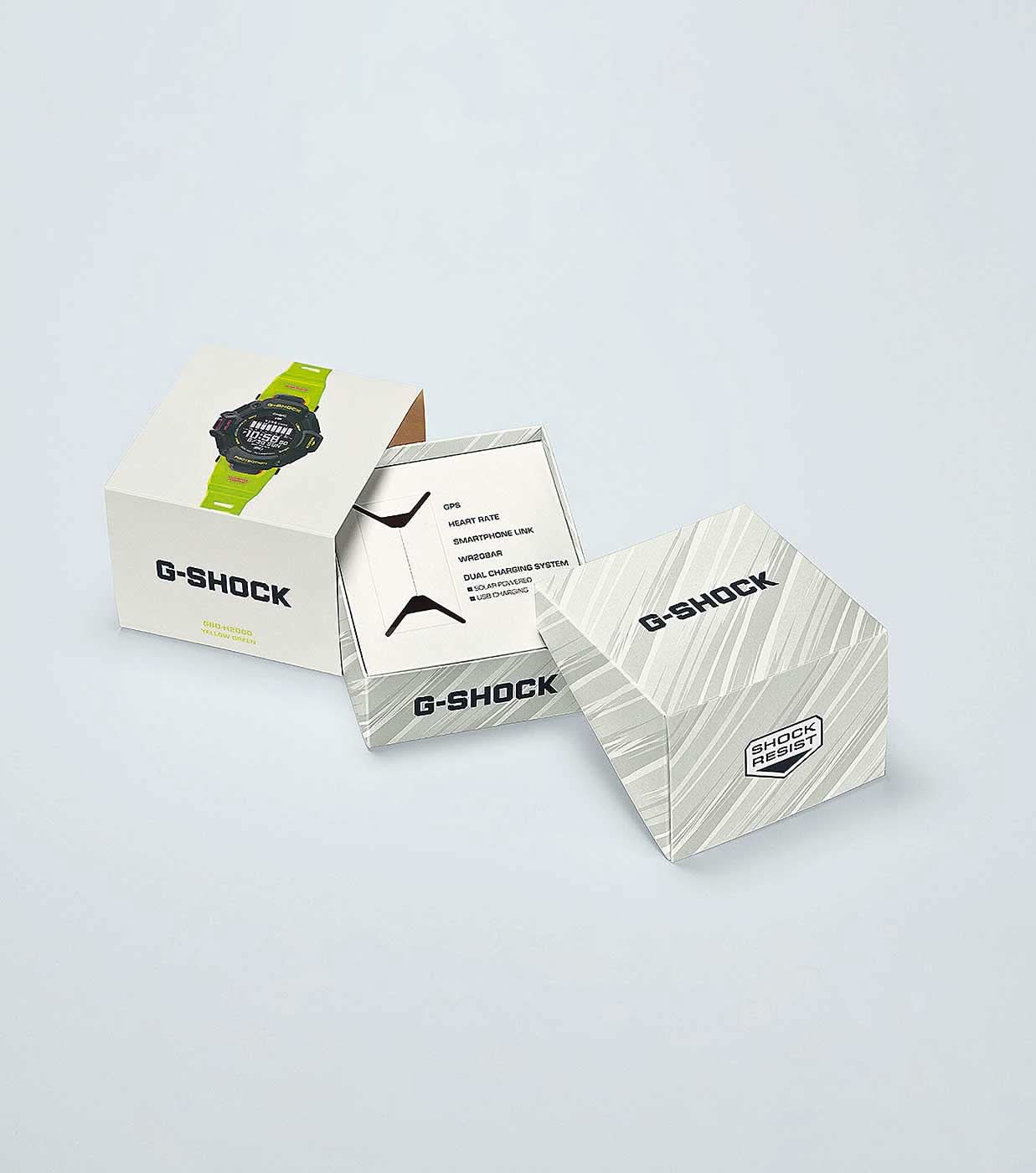 Casio G-Shock klockförpackning: Presentförpackningar med G-Shock-logotyp