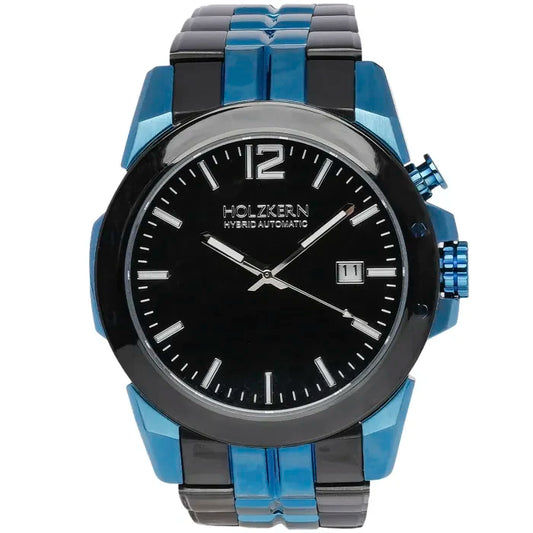 Holzkern Glaciersurge Armbanduhr • Hybromatic-Uhrwerk • Marmorzifferblatt