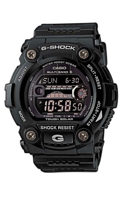 G-Shock-klocka för herrar med svart boett och digital display