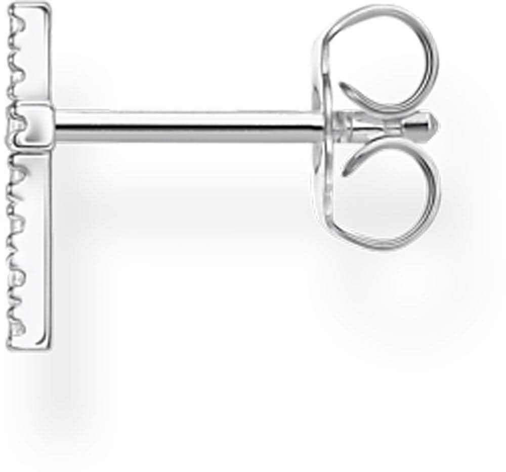 Korsörhängen med stift i sterlingsilver och cubic zirconia-detaljer