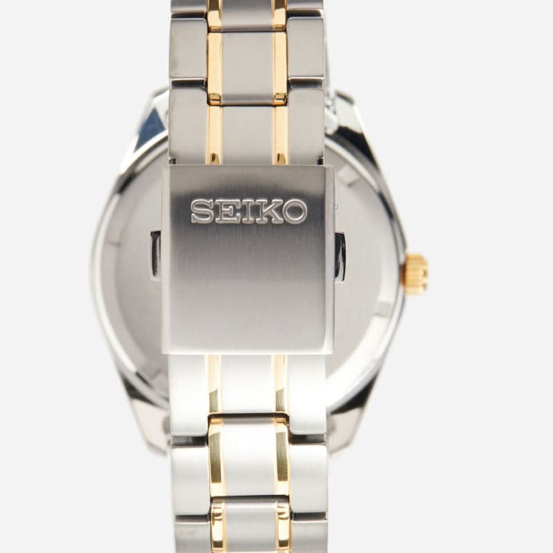 Titanherrklocka, armbandslänk med logotyp på boetten