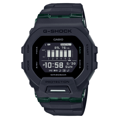 Casio GBD-200-7ER G-Shock G-Squad Digitaluhr Weiß • Bluetooth-Verbindung • MIP-LCD-Display