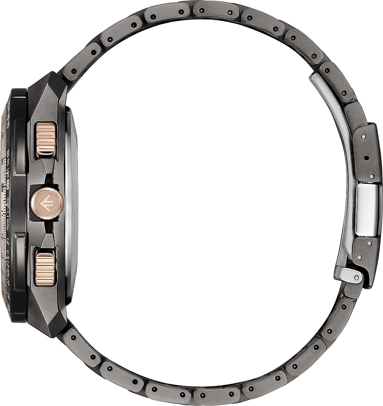Citizen Promaster herrklocka sidovy med armband i rostfritt stål, kron- och knappskydd