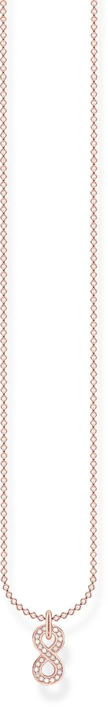 Halsband i roséguld med oändlighetshänge