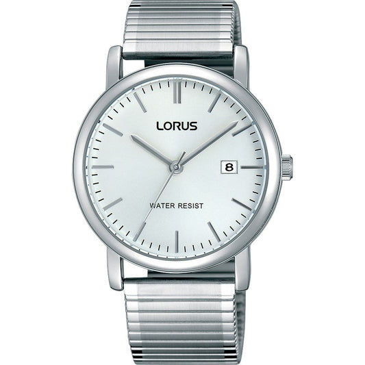 Lorus Classic RG855CX5 Herren Armbanduhr • Mineralglas • Edelstahlarmband