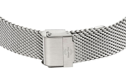 Master Time Funk-armbandsur: armband i rostfritt stål med spänne