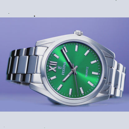 Festina Alegria F20622/D Damklocka • Ljusblå • Rostfritt stål