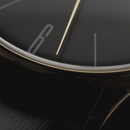 Sternglas Berlin S01-BE04-HE03 Herrenuhr • Bauhaus-Design • Saphirglas
