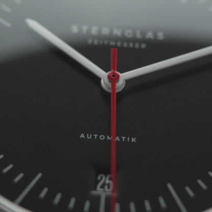 Sternglas Naos Automatik S02-NA43-PR07 Unisex-Uhr • Bauhaus-Design • Saphirglas