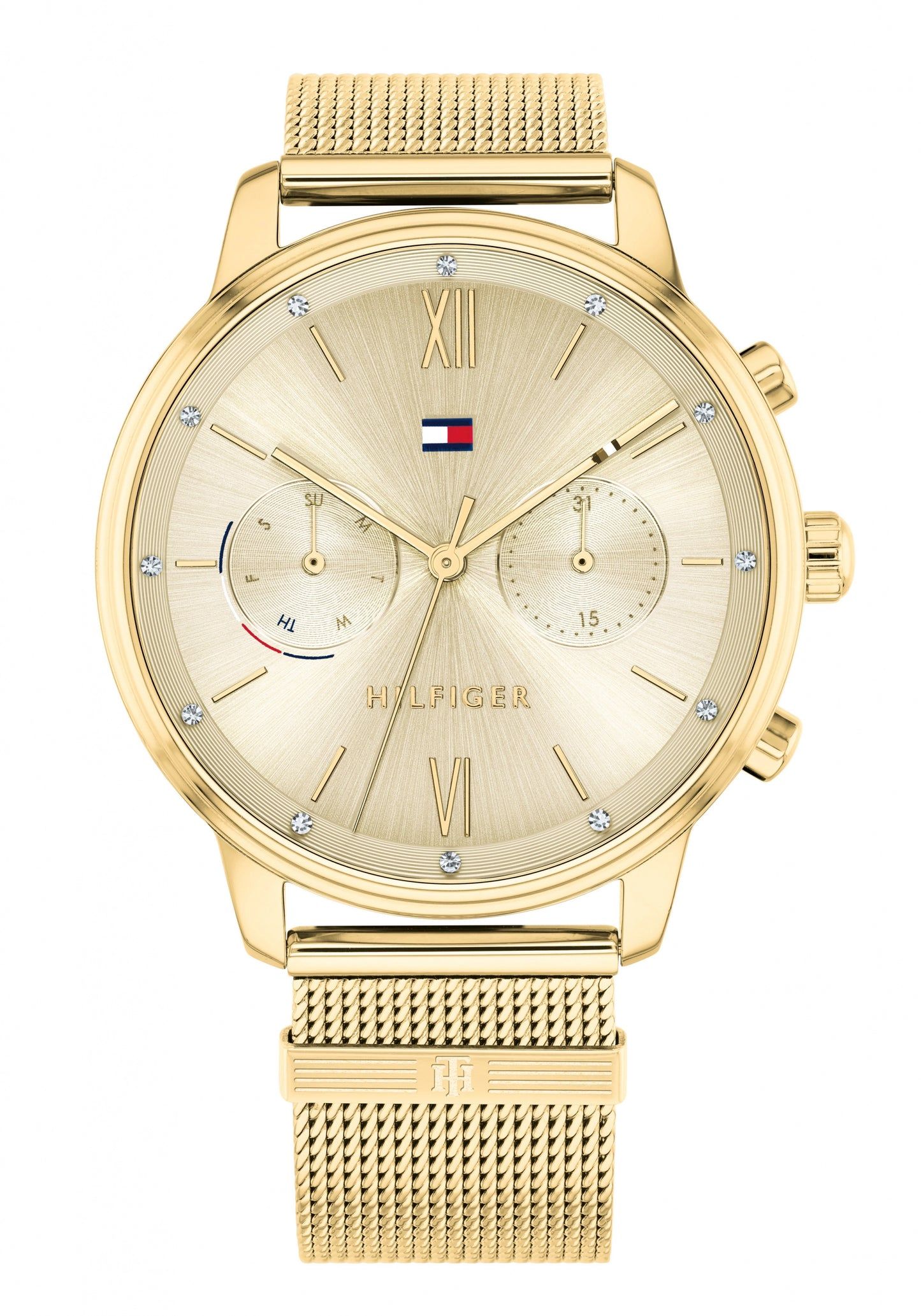 Tommy Hilfiger Blake 7613272415286 Damenuhr Gold • Quarzwerk • Feminines Casual-Design