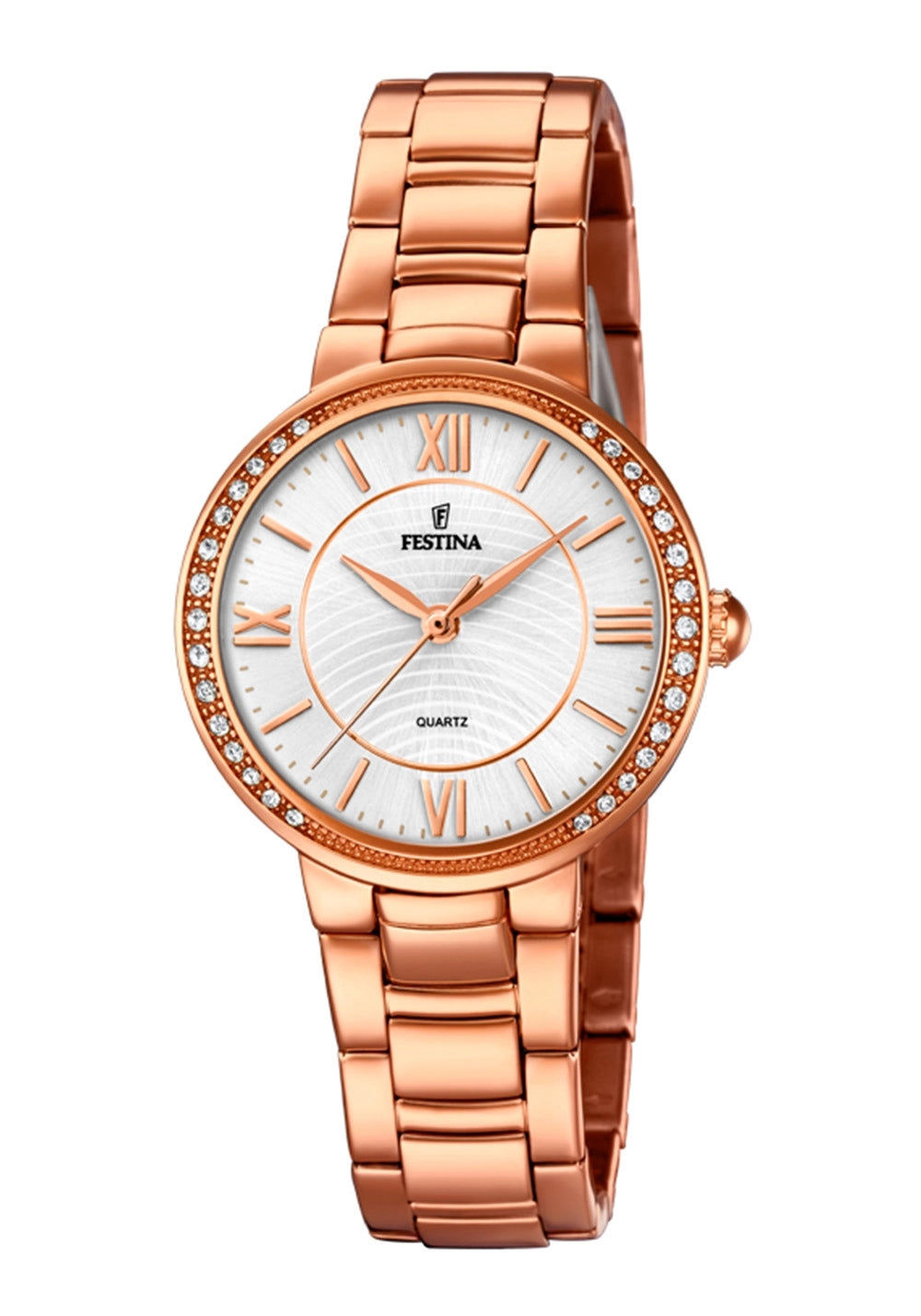 Festina Mademoiselle Damenuhr • Edelstahlarmband • 5 ATM Wasserschutz