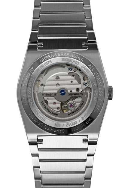 Ruhla Space Control 4660M2 Herrenuhr Braun • Automatikwerk Miyota 8315 • Saphirglas, Bild 3