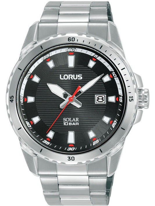 Lorus RX367AX9 Herren Armbanduhr • Solarwerk • Mineralglas