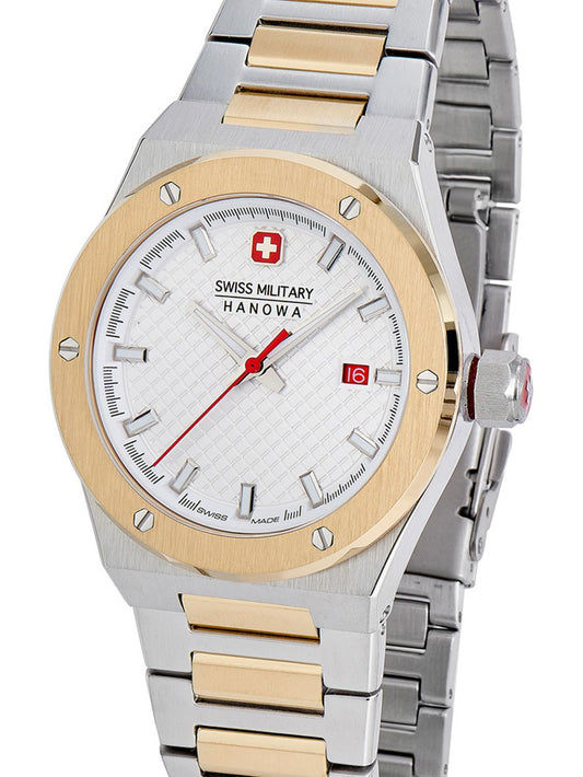 Swiss Military Hanowa Sidewinder SMWGH2101660 Herren • 43 mm Edelstahlgehäuse • Robuste Herrenuhr
