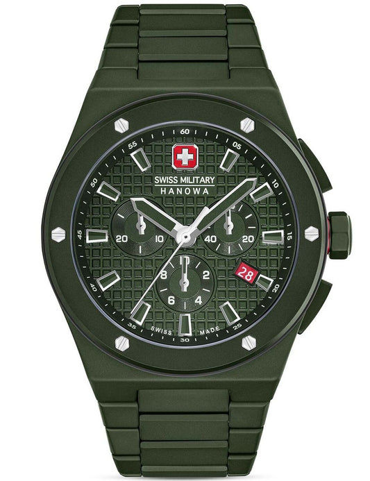 Swiss Military Hanowa Sidewinder Ceramic SMWGI0002282 Herren • Keramiklünette • Chronograph 10 ATM