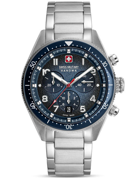 Swiss Military Hanowa Greyhound Chrono SMWGI0003804 Herrenuhr • Chronograph • 10 ATM Wasserdicht
