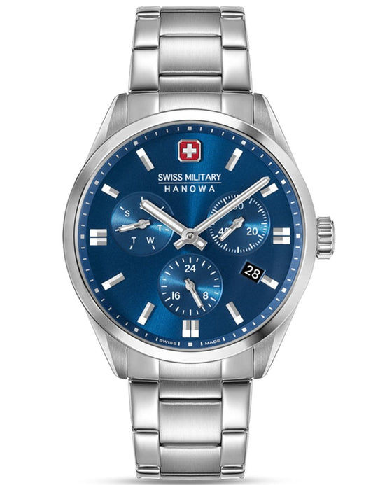 Swiss Military Hanowa Roadrunner Advanced SMWGK0005602 Herren • 10 ATM Wasserdicht • Sportliches Quarzwerk