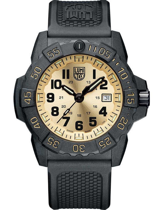 Luminox Navy SEAL Gold XS.3505.GP.1 Herren Armbanduhr • Limitierte Edition • CARBONOX-Gehäuse
