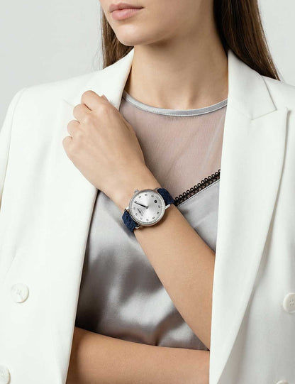 Zeppelin 8643-4 Monotimer Damenuhr Blau • 5 ATM Wasserdicht • Elegantes Quarzwerk, Bild 3