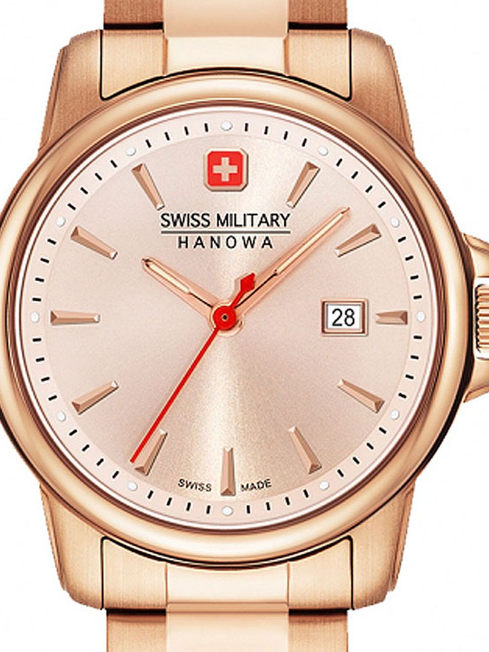 Swiss Military Hanowa Swiss Recruit Lady II 06-7230.7.09.010 Damen Armbanduhr Silber • Edelstahlgehäuse • 5 ATM Wasserdicht