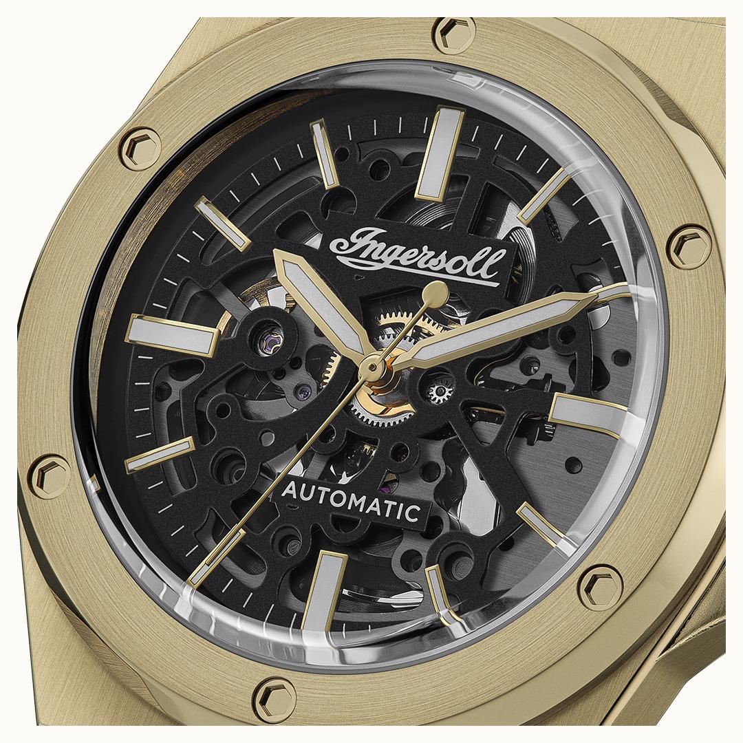 Ingersoll The Baller I15001 Herrenuhr • Automatikwerk • Skelett-Zifferblatt, Bild 2