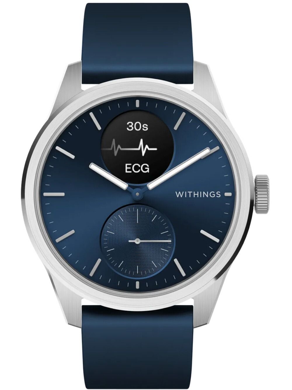 Withings ScanWatch 2 HWA10-Model-12-All-Int Herrenuhr Schwarz • Hybrid-Smartwatch mit EKG • Saphirglas, Bild 4
