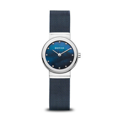 Bering Classic 10126-307 Damenuhr Silber • Saphirglas • Milanaise-Armband