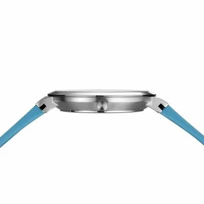 Bering Classic 10141-398 Damenuhr Blau • Saphirglas • Silikonarmband, Bild 5