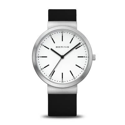 Bering Classic 10141-398 Damenuhr Blau • Saphirglas • Silikonarmband, Bild 10
