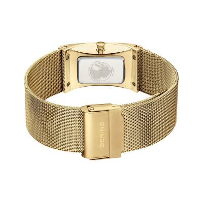 Bering Classic 10222-331-S Damenuhr Gold • Saphirglas • Milanaise-Armband, Bild 7