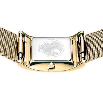 Bering Classic 10426-333-S Damenuhr Goldfarben • Saphirglas • Milanaise-Armband, Bild 6