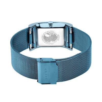 Bering Classic 10426-398-S Damenuhr Blau • Saphirglas • Milanaise-Armband, Bild 7